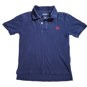 Boy's Chaps Ralph Lauren Navy Blue Polo Shirt Small /Medium 8 Top Kids Clothing